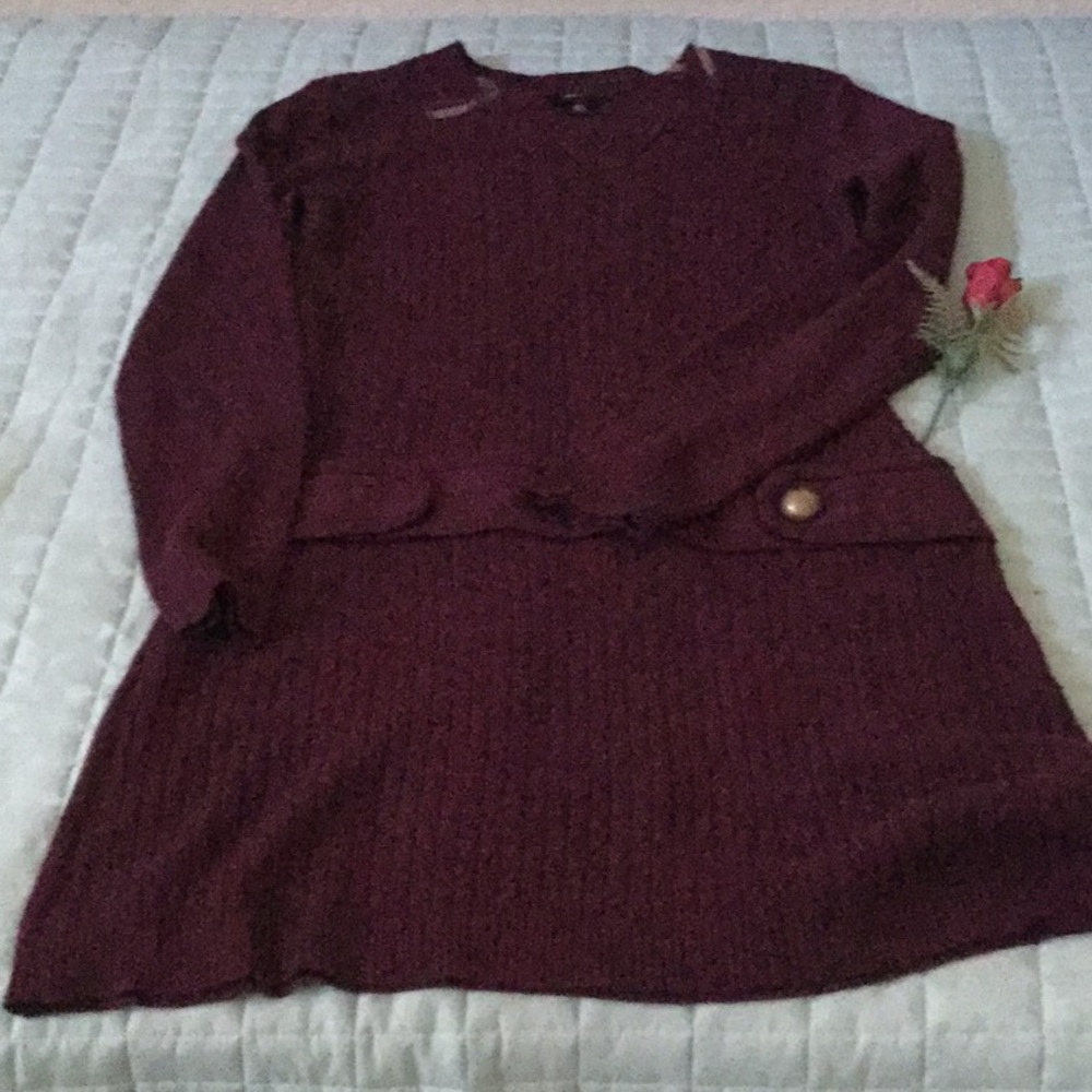 Warm and cozy Sweater dress.